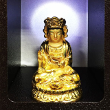 Buddha statue with 3D LIGHTIGN